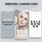 275 Skincare Instagram Templates For Social Media (slate)