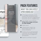 275 Skincare Instagram Templates For Social Media (slate)