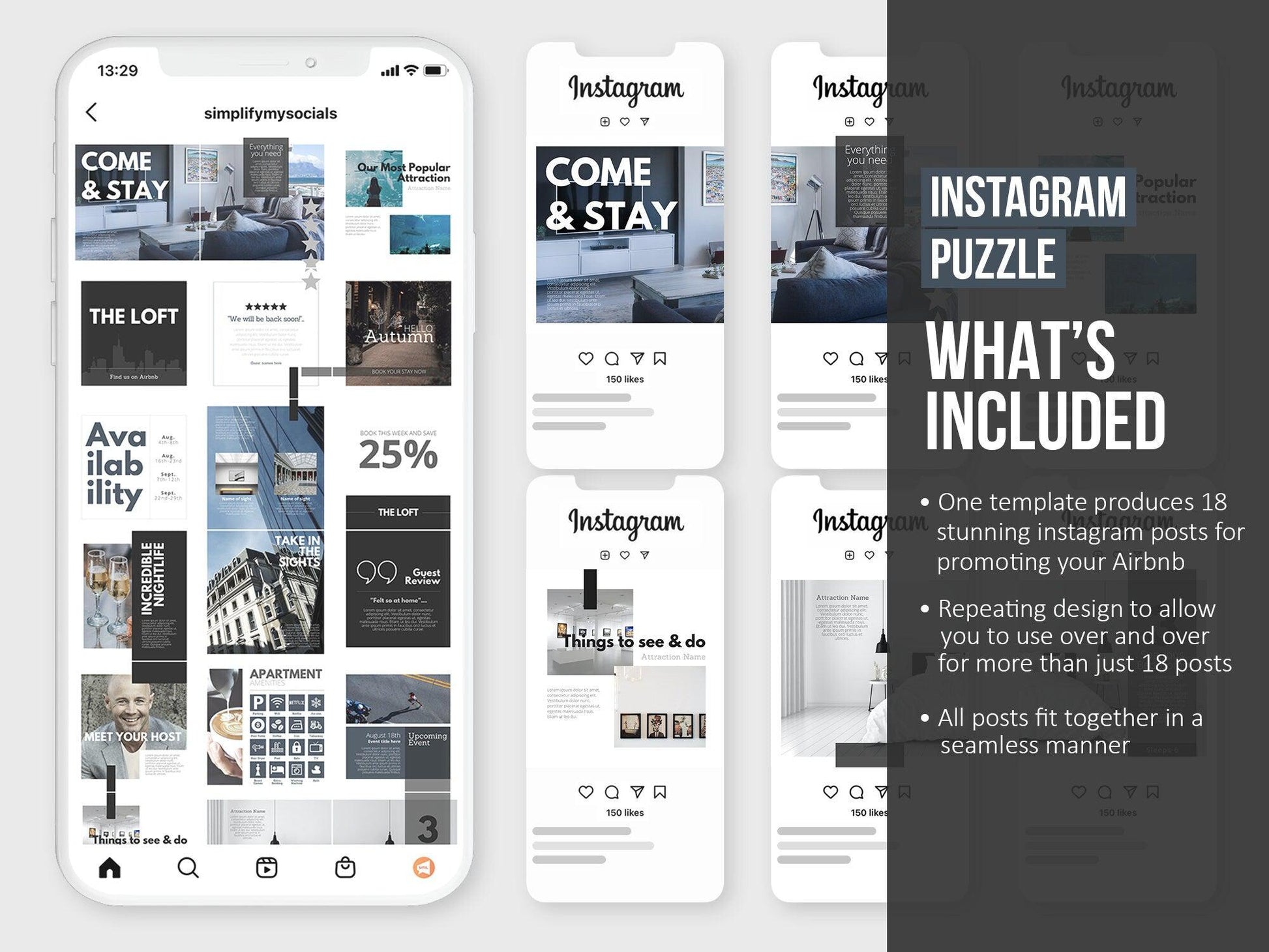 350+ Ultimate Airbnb Host Marketing Template Bundle (city)