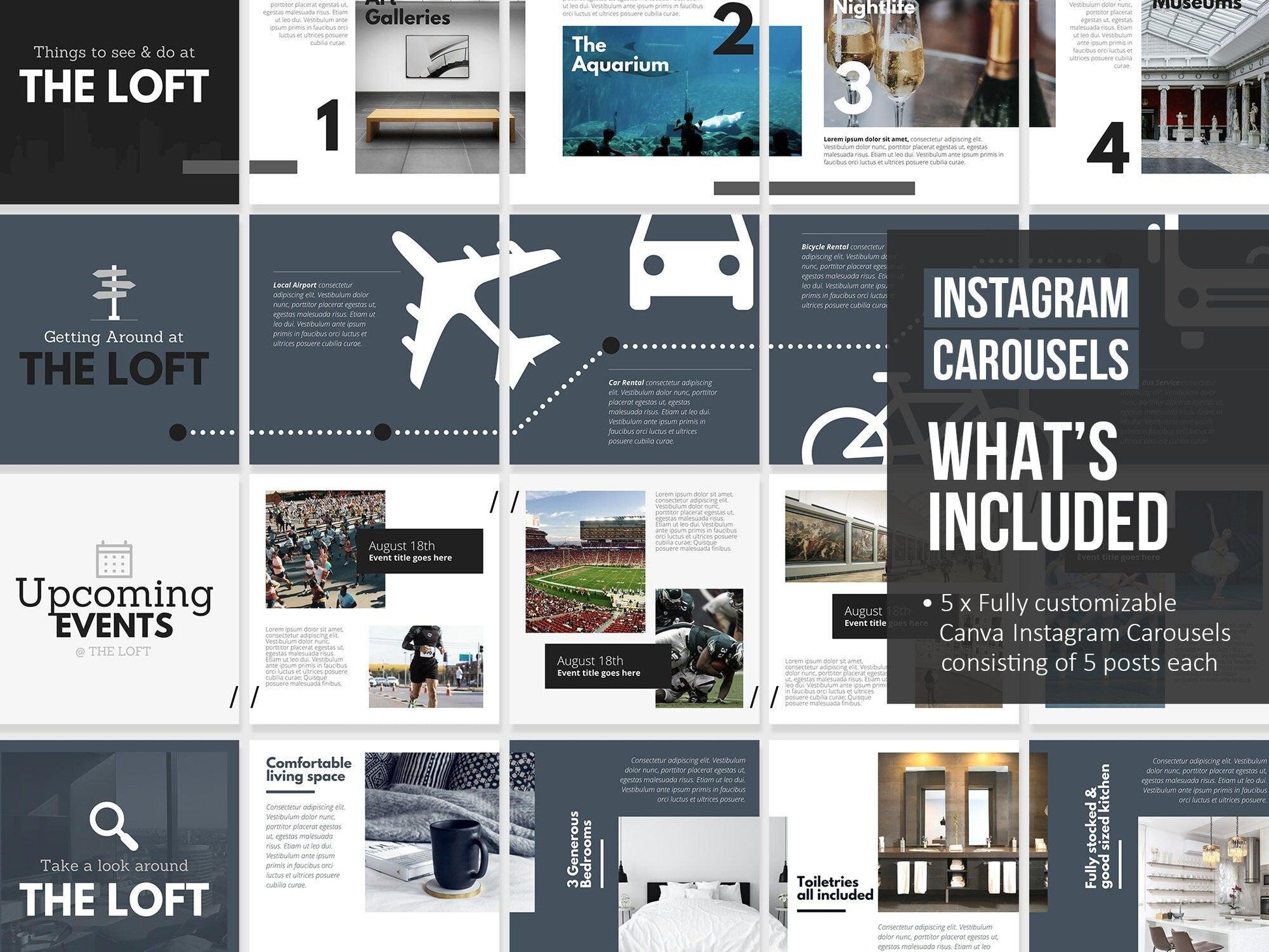 350+ Ultimate Airbnb Host Marketing Template Bundle (city)