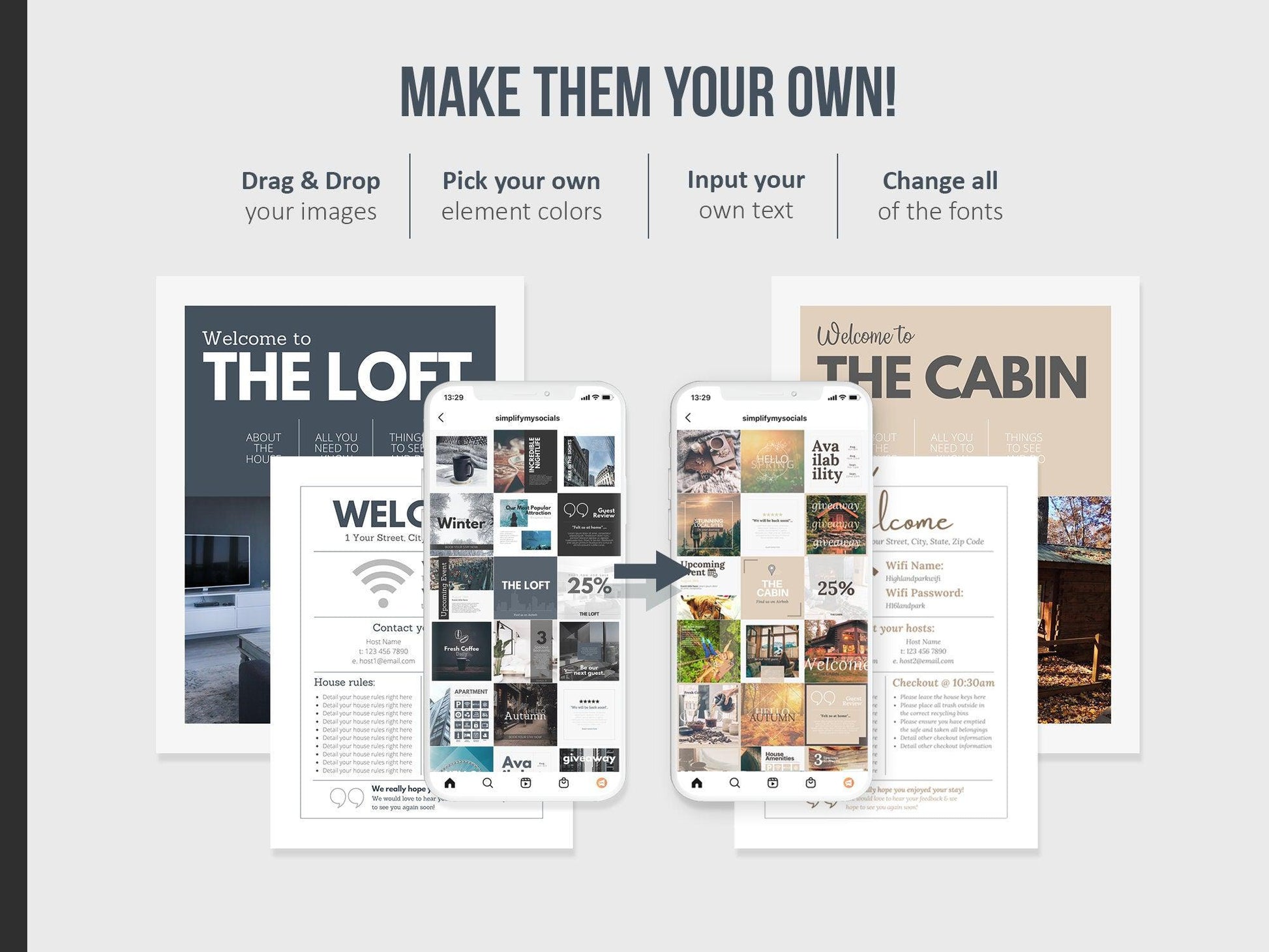 350+ Ultimate Airbnb Host Marketing Template Bundle (city)