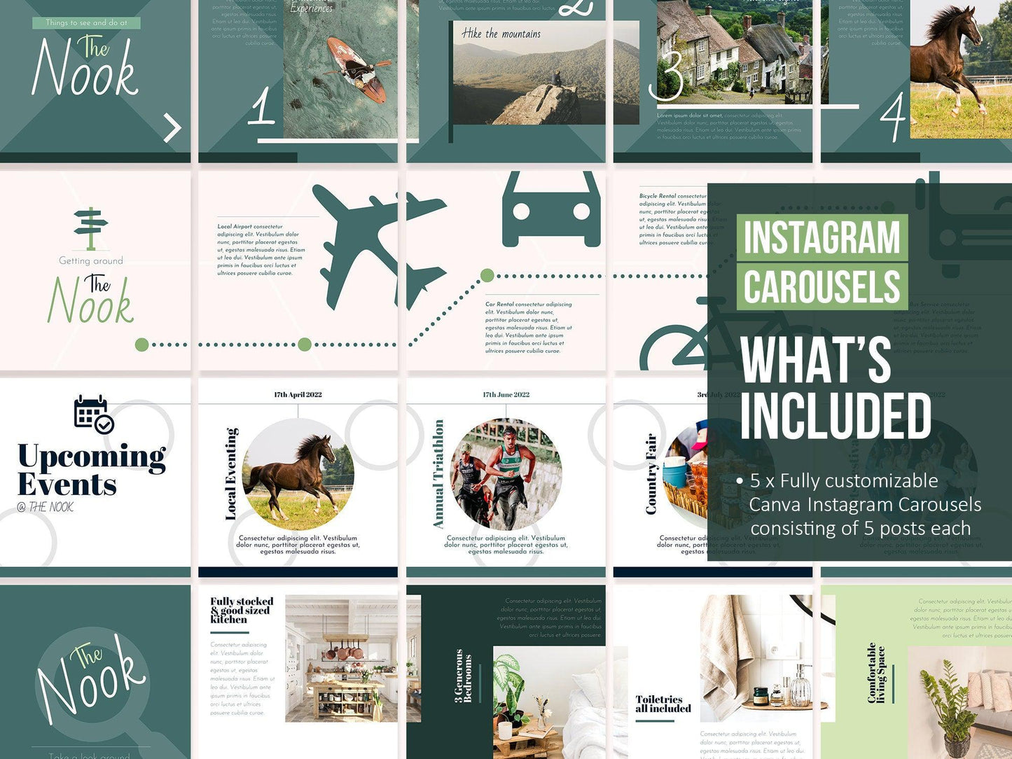 100+ Ultimate Airbnb Host Marketing Template Bundle (country)