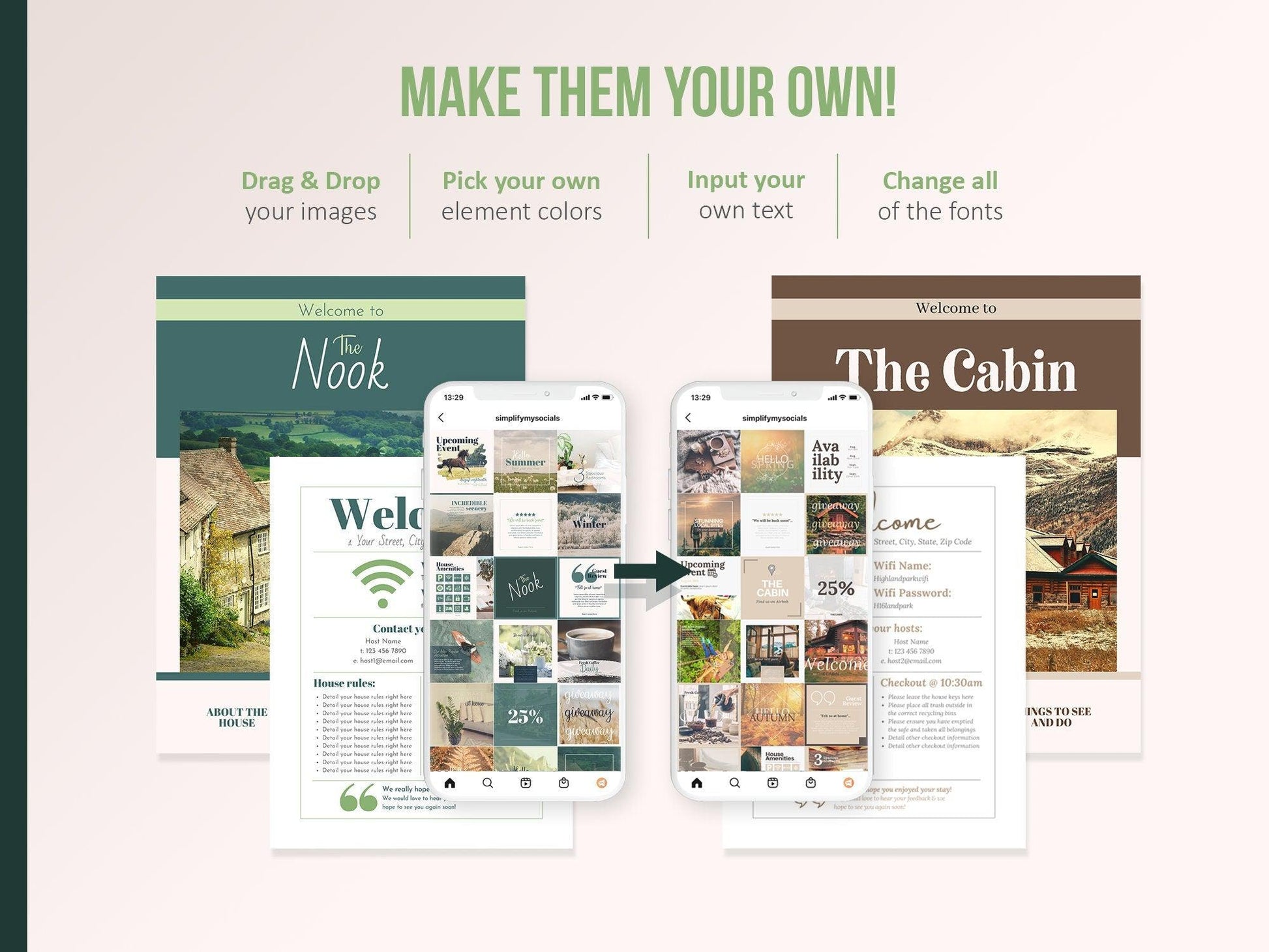 350+ Ultimate Airbnb Host Marketing Template Bundle (country)