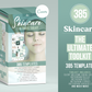 350+ Ultimate Skincare Template Bundle For Social Media (aloe)