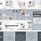 350+ Ultimate Skincare Template Bundle For Social Media (slate)