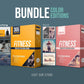 365 Fitness Instagram Template Bundle For Social Media (multi)
