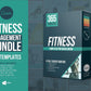 365 Fitness Instagram Template Bundle For Social Media (multi)