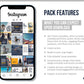 365 Fitness Instagram Template Bundle For Social Media (mustang)