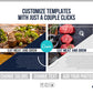 365 Fitness Instagram Template Bundle For Social Media (mustang)