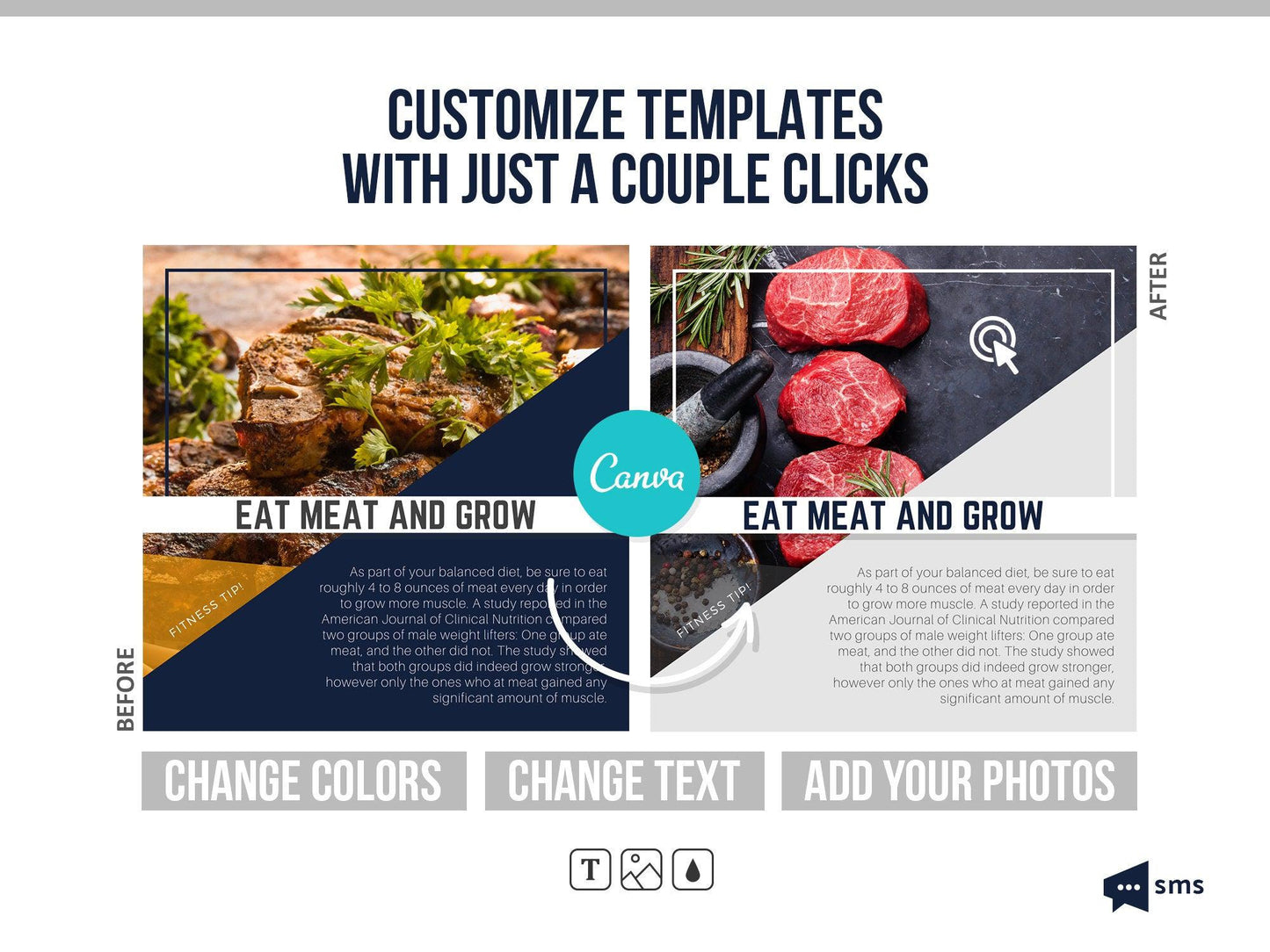 365 Fitness Instagram Template Bundle For Social Media (mustang)