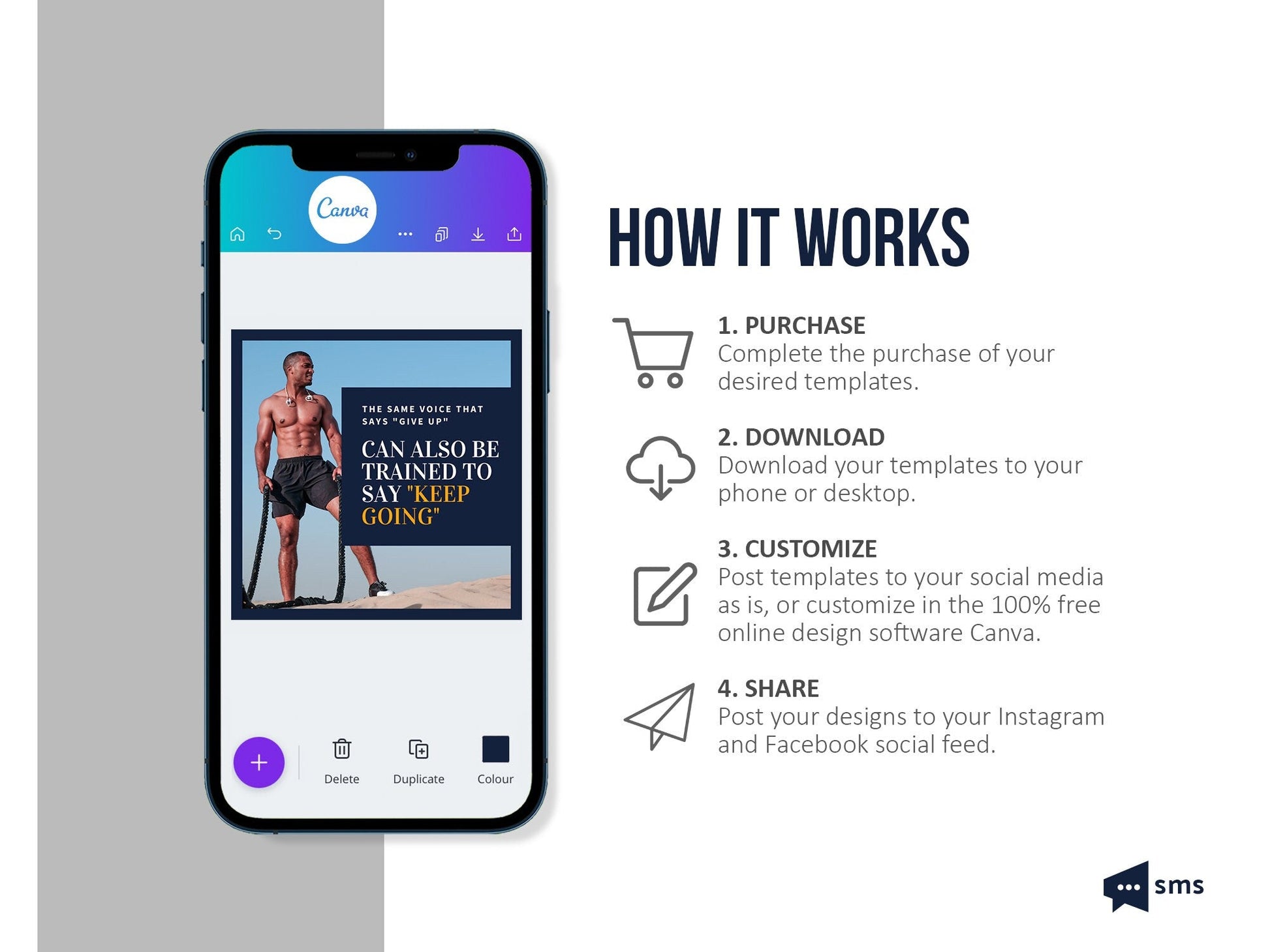365 Fitness Instagram Template Bundle For Social Media (mustang)