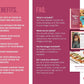 365 Nutrition Instagram Template Bundle For Social Media (crimson berry)