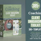 385+ Life Coaching Client Onboarding Toolkit (green)