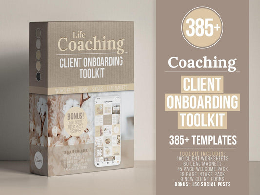 385+ Life Coaching Client Onboarding Toolkit (sand)