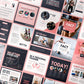 420 Fitness Instagram Post Templates (blush)