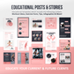 420 Fitness Instagram Post Templates (blush)