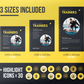 420 Fitness Instagram Post Templates (mustang)