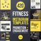 420 Fitness Instagram Post Templates (mustang)