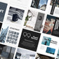 55 Airbnb Instagram Promotion Pack For Social Media (city)