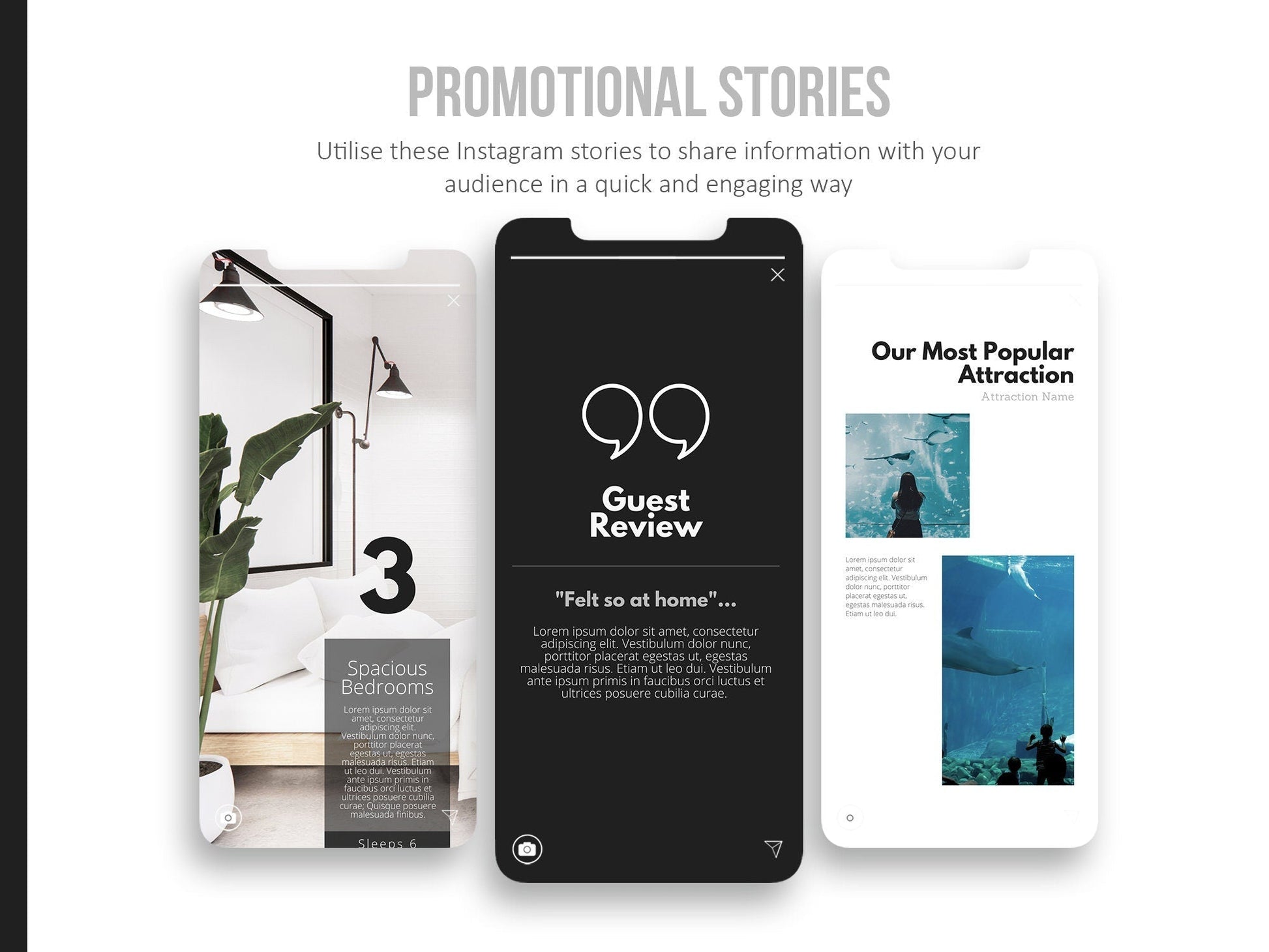 55 Airbnb Instagram Promotion Pack For Social Media (city)