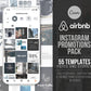 55 Airbnb Instagram Promotion Pack For Social Media (city)