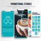55 Airbnb Instagram Promotion Pack For Social Media (coastal)
