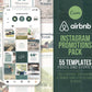 55 Airbnb Instagram Promotion Pack For Social Media (country)