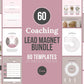 60 Life Coaching Lead Magnets (mauve)