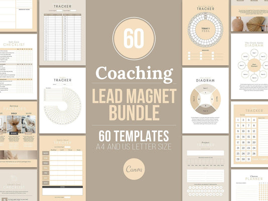 60 Life Coaching Lead Magnets (sand)