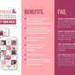 700 Fitness & Nutrition Templates For Social Media (berry)