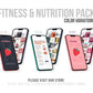 700 Fitness & Nutrition Templates For Social Media (blush)