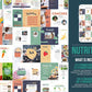 700 Fitness & Nutrition Templates For Social Media (ocean)