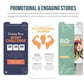 700 Fitness & Nutrition Templates For Social Media (ocean)