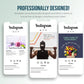 730 Fitness & Nutrition Template Bundle For Social Media (multi)