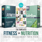 730 Fitness & Nutrition Template Bundle For Social Media (multi)