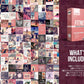 730 Fitness & Nutrition Template Bundle For Social Media (pink)