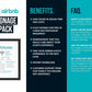 Airbnb Host Posters & Signage Bundle (coastal)