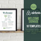 Airbnb Host Posters & Signage Bundle (country)