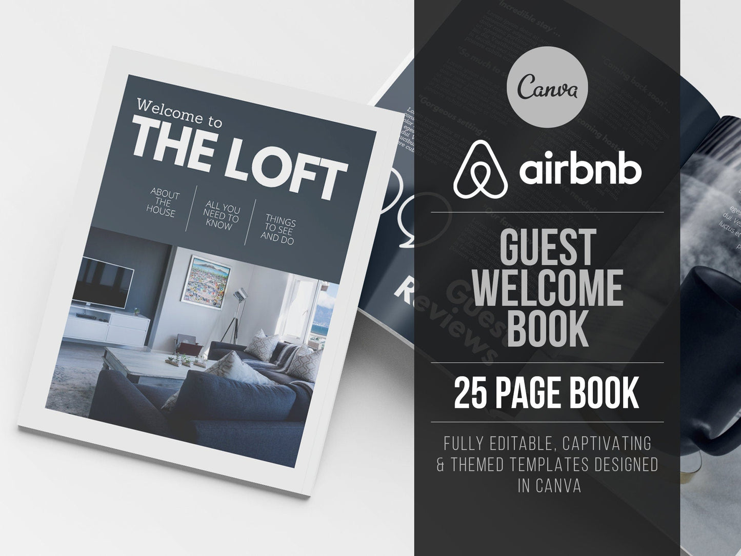 Airbnb Host Welcome Book Template (City)
