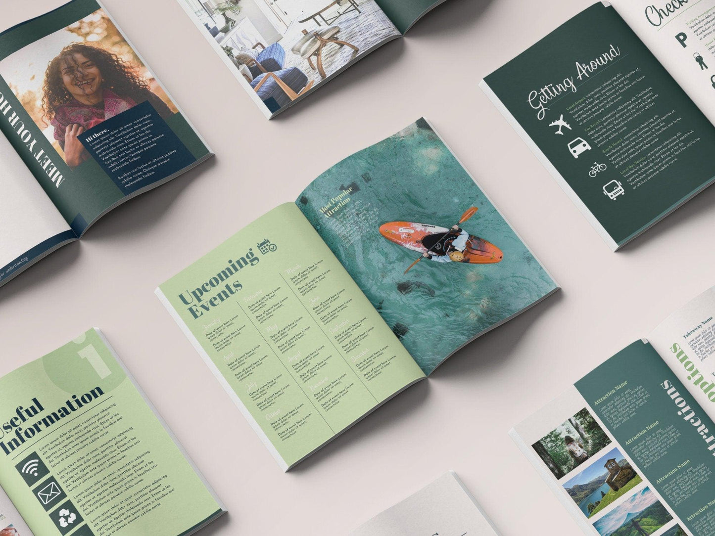 Airbnb Host Welcome Book Template (country)