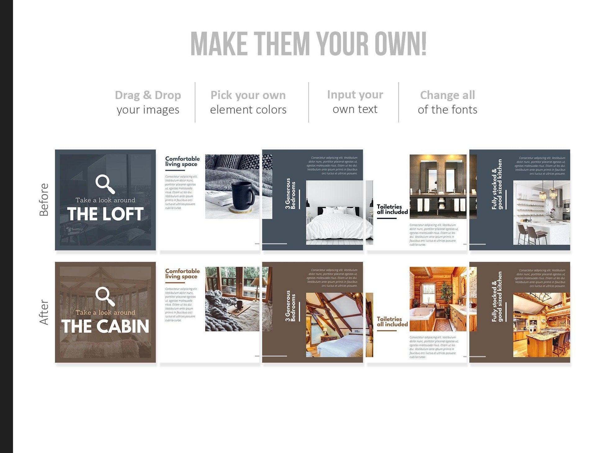 Airbnb Instagram Carousels PFor Social Media (city)