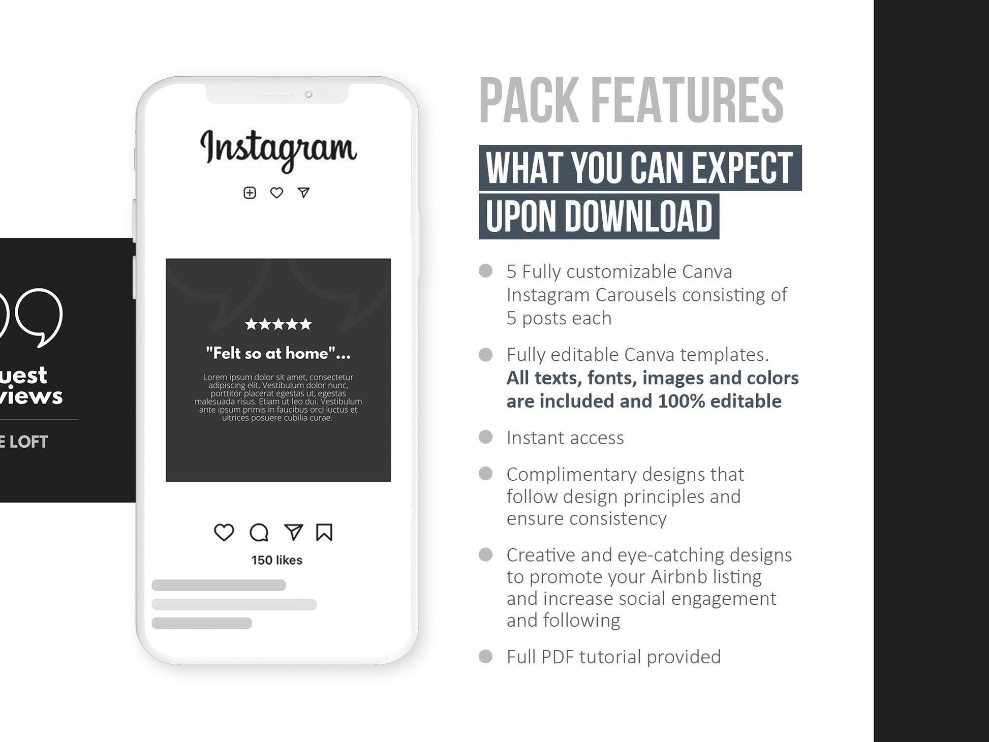 Airbnb Instagram Carousels PFor Social Media (city)