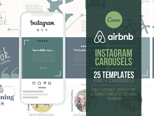 Airbnb Instagram Carousels PFor Social Media (country)