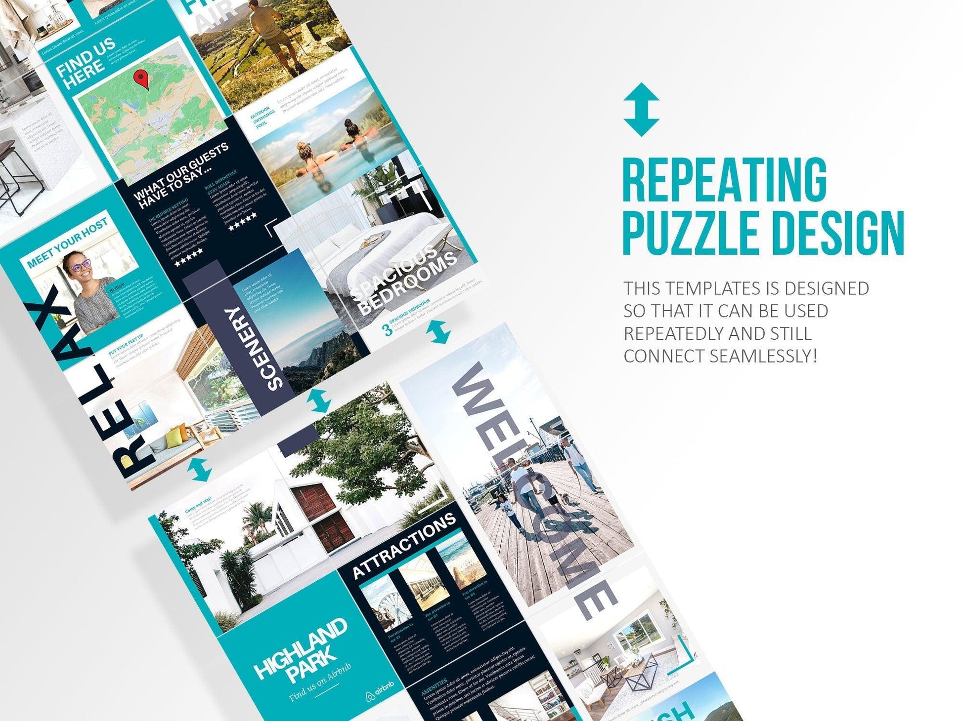 Airbnb Instagram Puzzle For Social Media (coastal)