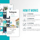 Airbnb Instagram Puzzle For Social Media (coastal)