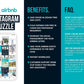Airbnb Instagram Puzzle For Social Media (coastal)