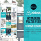 Airbnb Instagram Puzzle For Social Media (coastal)