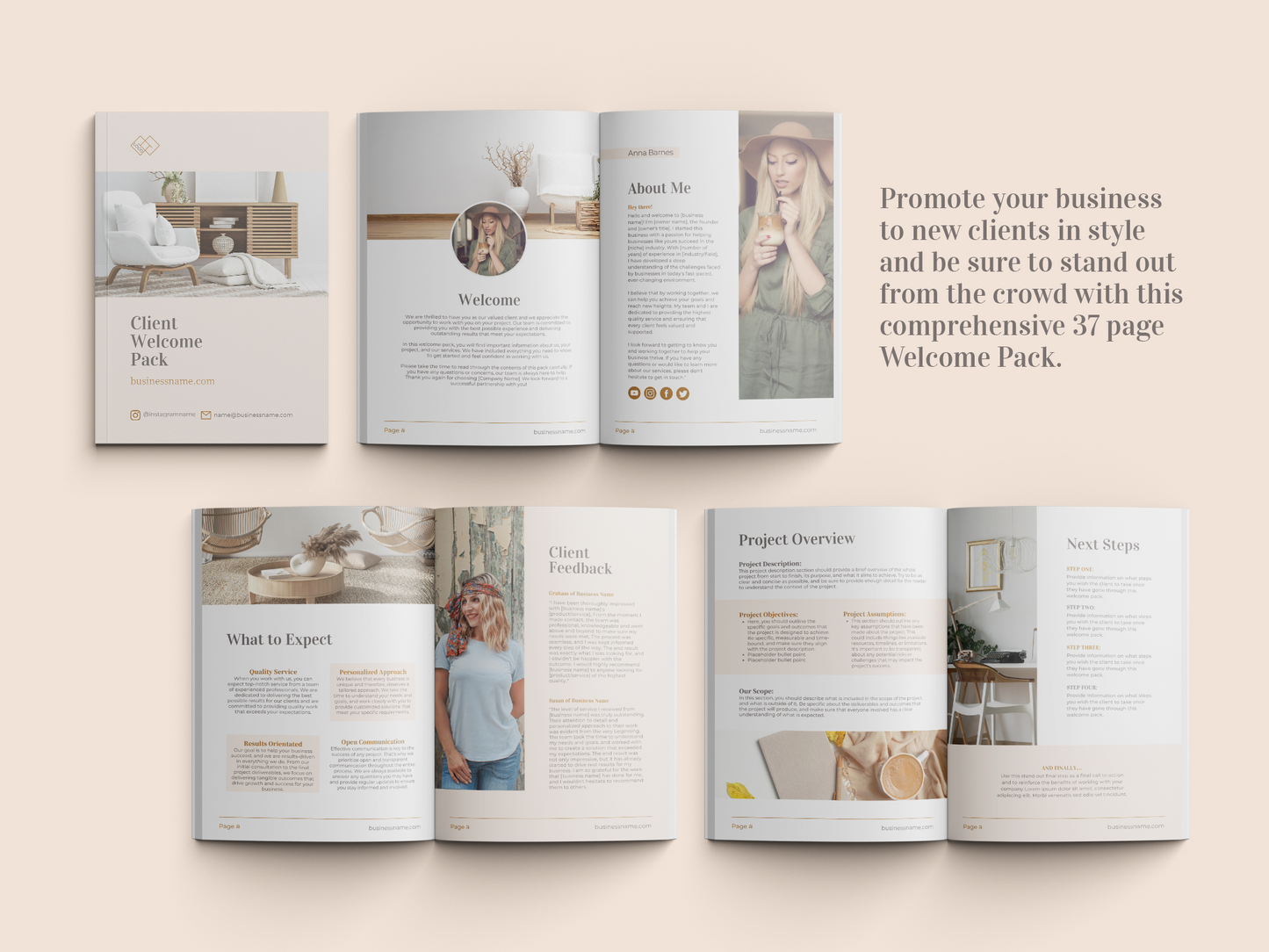 New Client Welcome Pack (Boho)