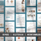Coaching Business Plan Template (blue)