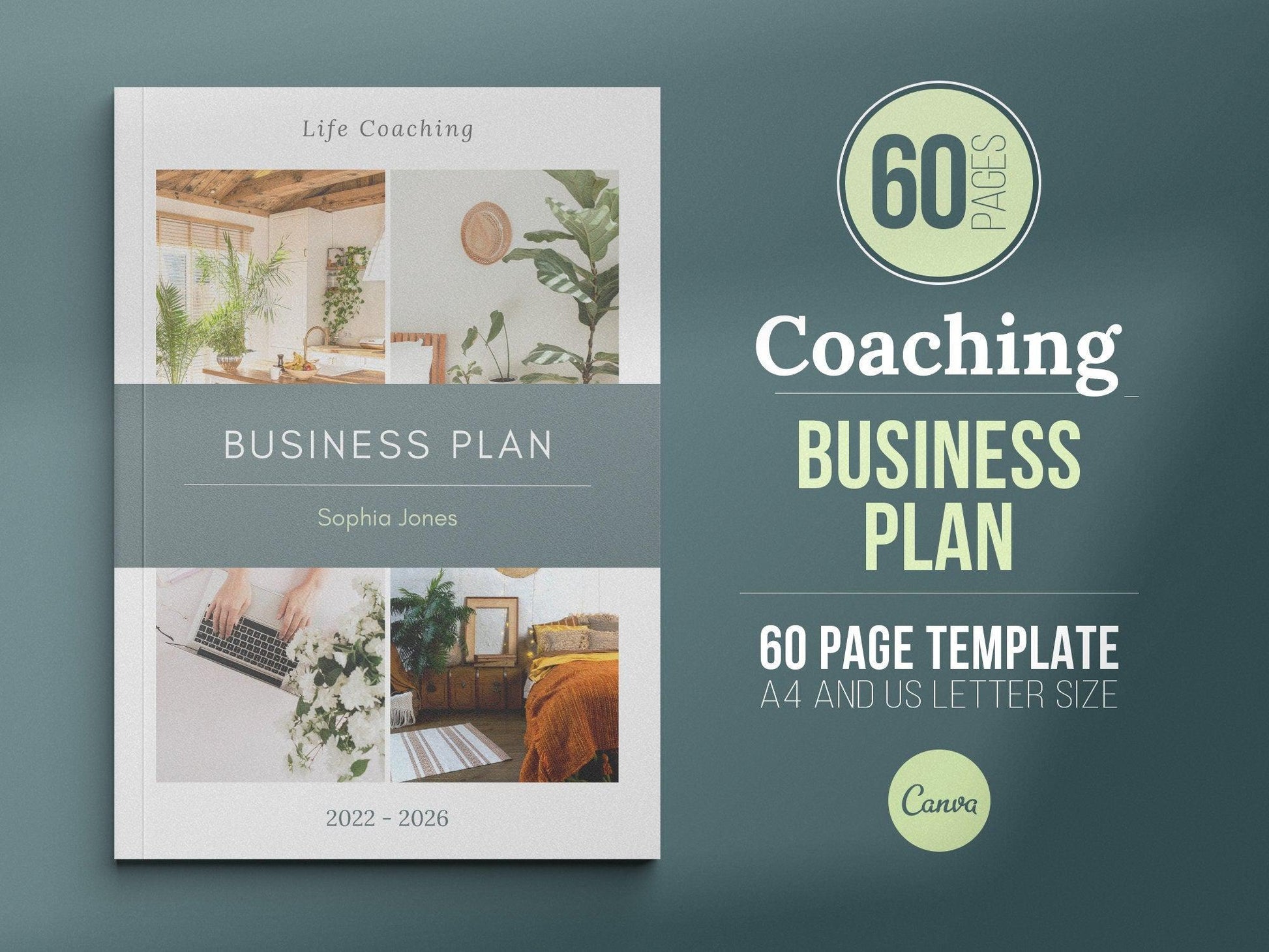 Coaching Business Plan Template (green)
